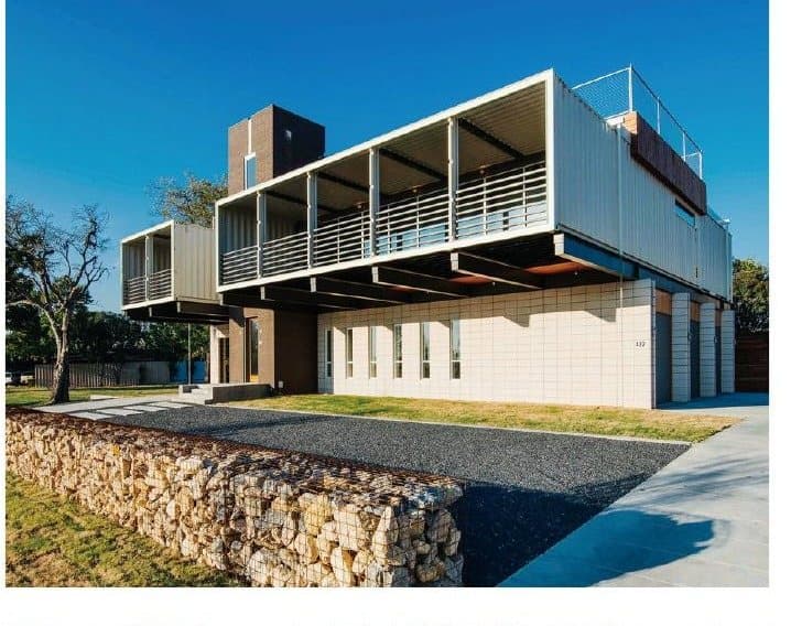 Modern Cantilevered Modular Unit